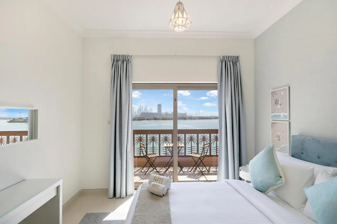 شقة Fam Living - Private Beach Escapes In Palm Jumeirah دبي